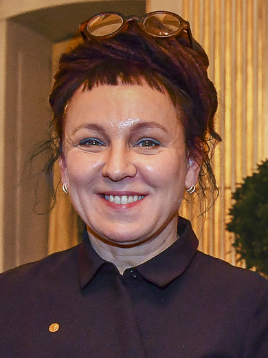 Portrait of Olga Tokarczuk
