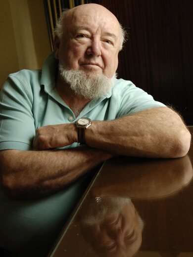 Portrait image of Thomas Keneally